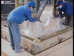 plastic film on the pattern