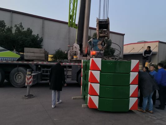 OEM Hochwertige Sandguss-Eisen-Teile 10 Tonnen Gegengewicht für Kran
