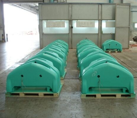OEM 5-Ton-Gusseisen-Gegengewichtsteile mit Grundierung für Forstmaschinen