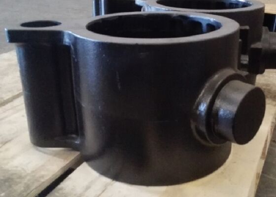 OEM hochwertiges Sandguss-Eisen exakte Dimension Antriebskopf Gussteile mit Endfarbe