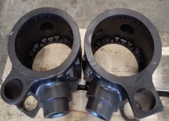 OEM hochwertiges Sandguss-Eisen exakte Dimension Antriebskopf Gussteile mit Endfarbe