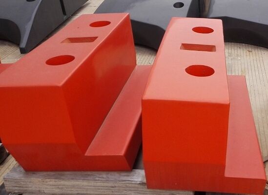 Kleines 1 - 2 Tonnen-Gegengewicht für elektrischen Gabelstapler-Vakuumverfahren Soem-Service