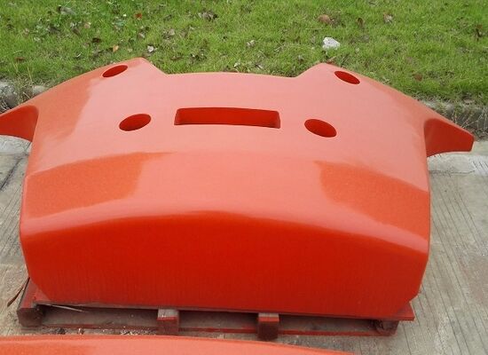 Kleines 1 - 2 Tonnen-Gegengewicht für elektrischen Gabelstapler-Vakuumverfahren Soem-Service