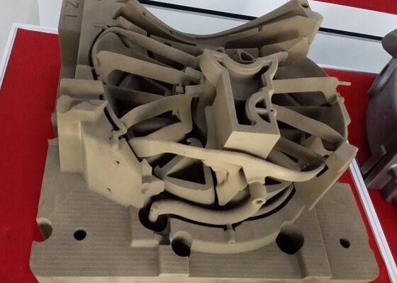 Grüner Sandguss 3D, der Teile Soem verfügbar für landwirtschaftliche Maschinerie druckt