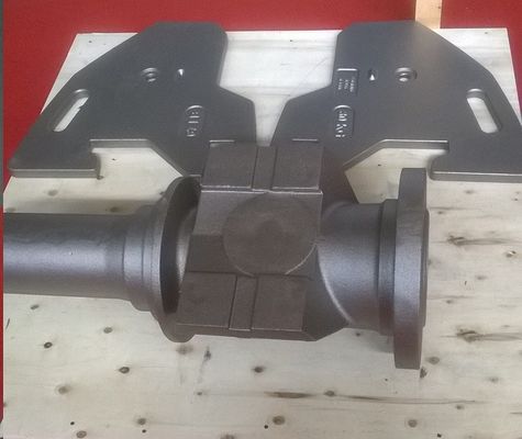 Resin-Sandguss Eisenteile Trompetenarm für Baumaschinen und Industriefahrzeuge
