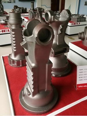 OEM-Service verfügbar Hochwertige Sandguss-Eisenkomponenten Achsschenkel für Gabelstapler