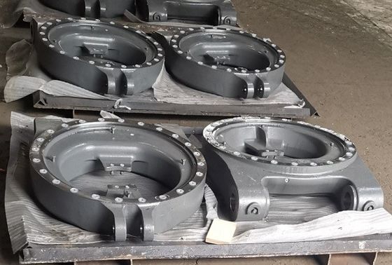 OEM Hochwertiger Service Sandguss-Eisen-Teileverbinder für Schienenverkehrsmaschinen