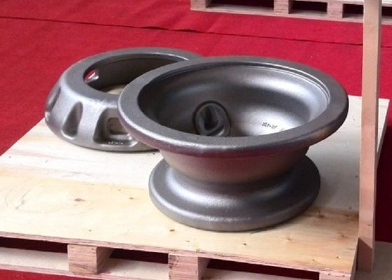 Maßgeschneiderte hochwertige Sandguss-Gusseisen-Landmaschinen-Teile Distanzscheibe Rad IATF16949 Zertifikat