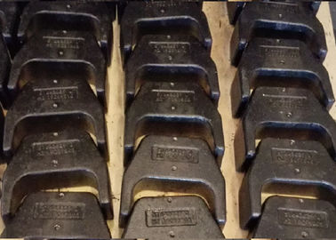 Grüner Sand warf kleine Gegengewichte für Gabelstapler mit Endmalerei