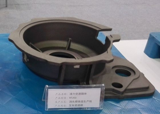 Soem halten grüne Sandguss-Getriebegehäuse-FO-Schienen-Durchfahrt instand