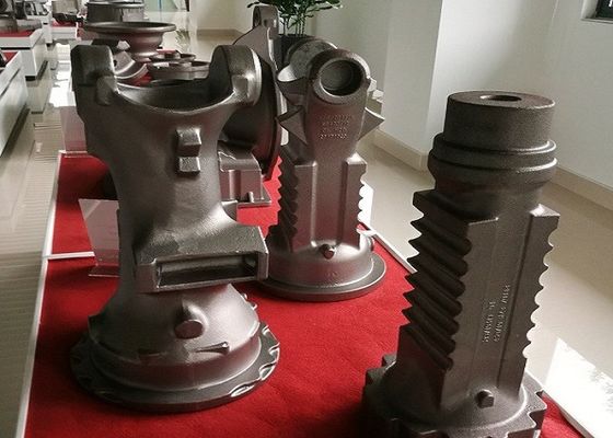Hochwertige kundenspezifische Sandguss-Gusseisen-Achsschenkel-Steuerarmteile für Baumaschinen