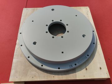 Graues Roheisen-Rad-Gegengewicht für Minibagger-Kräne Liebherr