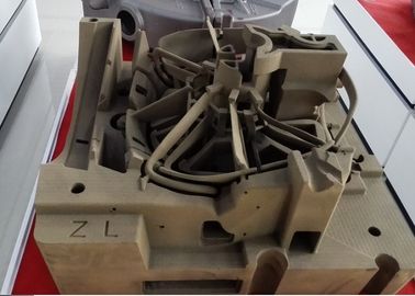 Verfügbarer Harz-Sandguss 3D Soems, der Teile für Baumaschinen druckt