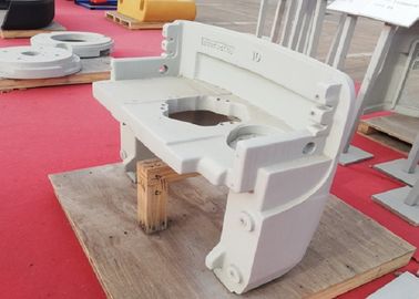 Glattes Oberflächengegengewicht 3,5 Tonne für das Lader-Ende, das 1500 Kilogramm Gewichts-malt