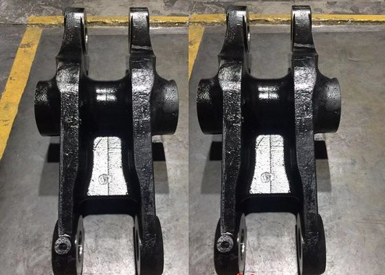 Schwarze Farbe Landmaschinenteile Link Sand Gussteile Eisen QT550 OEM Hochleistung