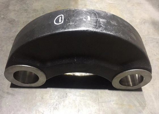 Schwarze Farbe OEM hochwertige Teile aus Gusseisen aus Sand für Spezialgeräte Radlader 32 kg Gewicht