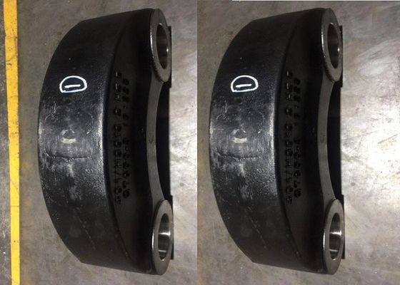 Schwarze Farbe OEM hochwertige Teile aus Gusseisen aus Sand für Spezialgeräte Radlader 32 kg Gewicht
