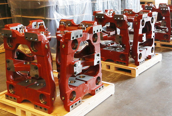 OEM hochwertiger Service Sandguss Eisen GGG55 Cracket-Teile für Luftarbeitsplattform