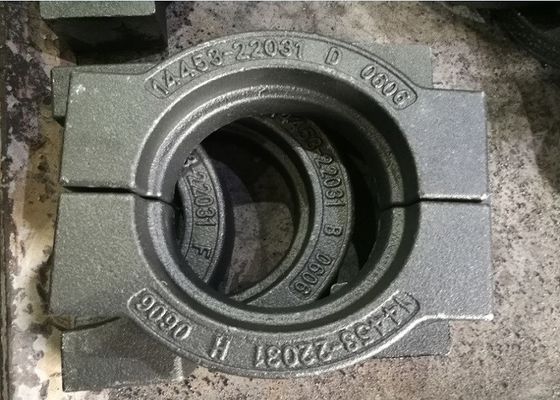 OEM hochwertiges Sandguss-Duktil-Eisen QT450-12 Schleifzug-Gusslagerdeckel