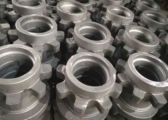 OEM-Komponenten für hochwertige Sandguss-Duktile-Guss-Eisen-Trunnion-Kappen für industrielle Maschinen