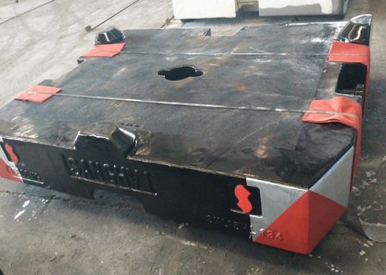 OEM Hochwertiges Sandguss-Gusseisen-Baumaschinen-Gegengewicht 10T für Kran