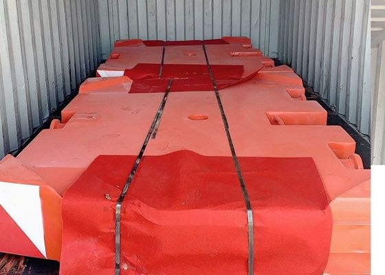 OEM Hochwertiges Sandguss-Gusseisen GG250 10000kg Kran-Gegengewicht