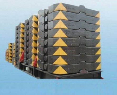 Eisen HT250 warf 10000kg Bagger Counterweight For Engineering