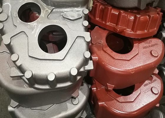 OEM Hochwertiges Sandguss-Eisen 99kg Getriebegehäuse für Industriemaschinen im Schienenverkehr
