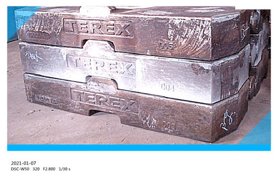 Polier-GG250 Crane Vacuum Cast Iron Counterweight