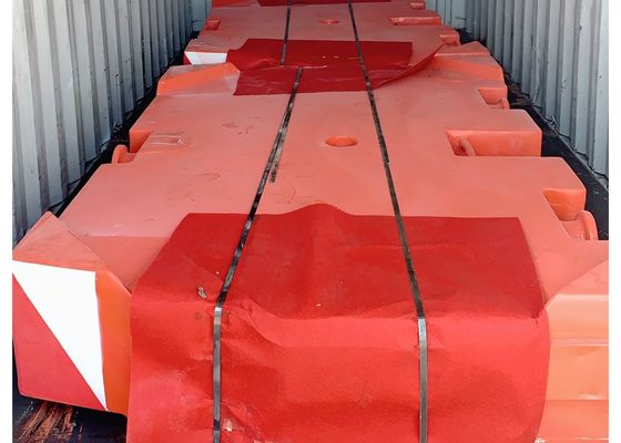 OEM hochwertige 10000kg GG150 V-Verfahren Gusseisenzähler Gewicht für Maschinenbau