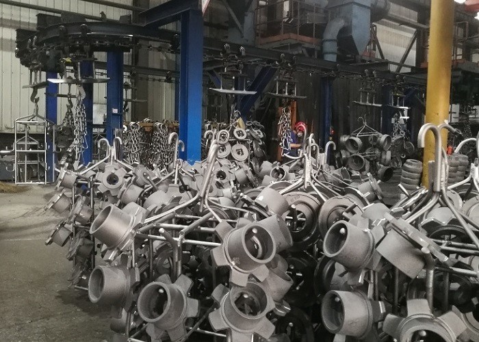 OEM-Service Verfügbar Hochwertige Sandguss-Eisen-Gusseisen-Teile für Radbagger