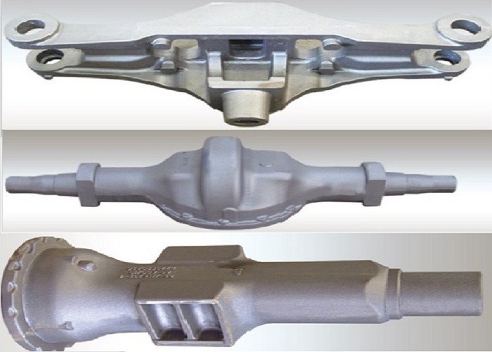 OEM Eisenguss-Sandgussachse in Grün mit hoher Qualität und genauer Abmessung für Industriemaschinen