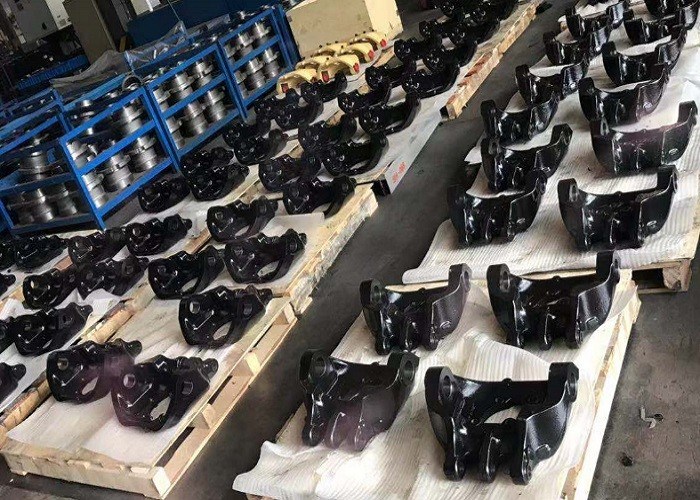 OEM Sandguss-Eisen-Teileverbinder GGG45 Arbeitsbühne für Industriemaschinen