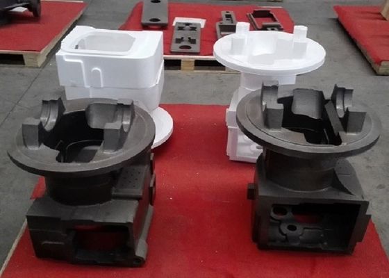 OEM Verlust Schaumguss Eisenteile Getriebe Gehäuse für Gabelstapler mit Endfarbe